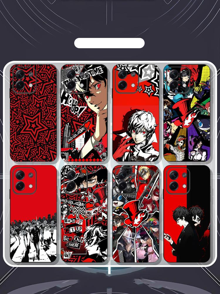 Phone Cases Xiaomi - 페르소나 5 조커 인기 게임 포스터
