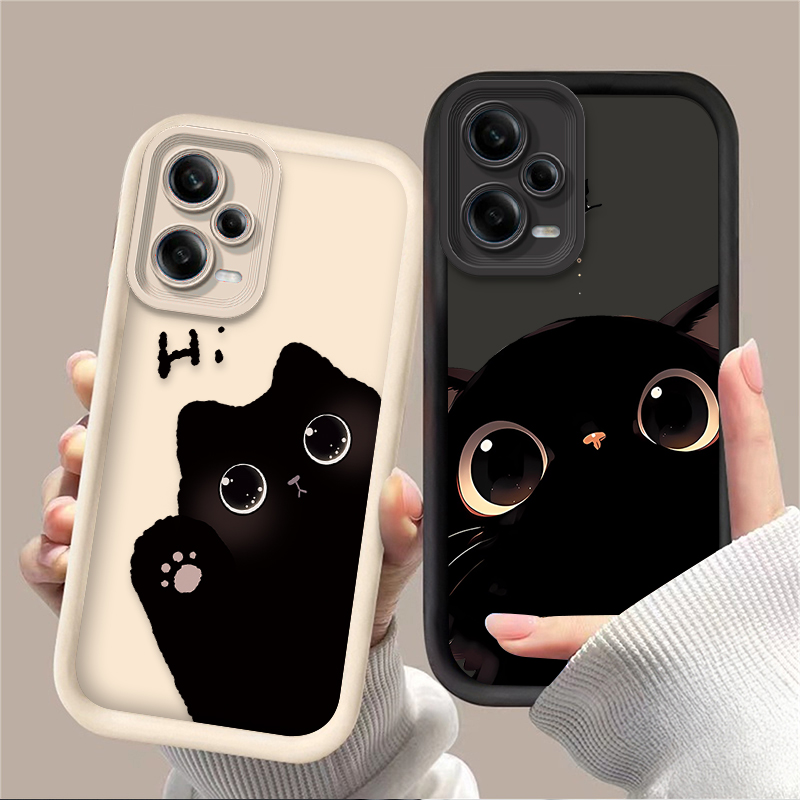 Phone Cases Xiaomi - 귀여운 큰 눈 고양이 폰 케이스