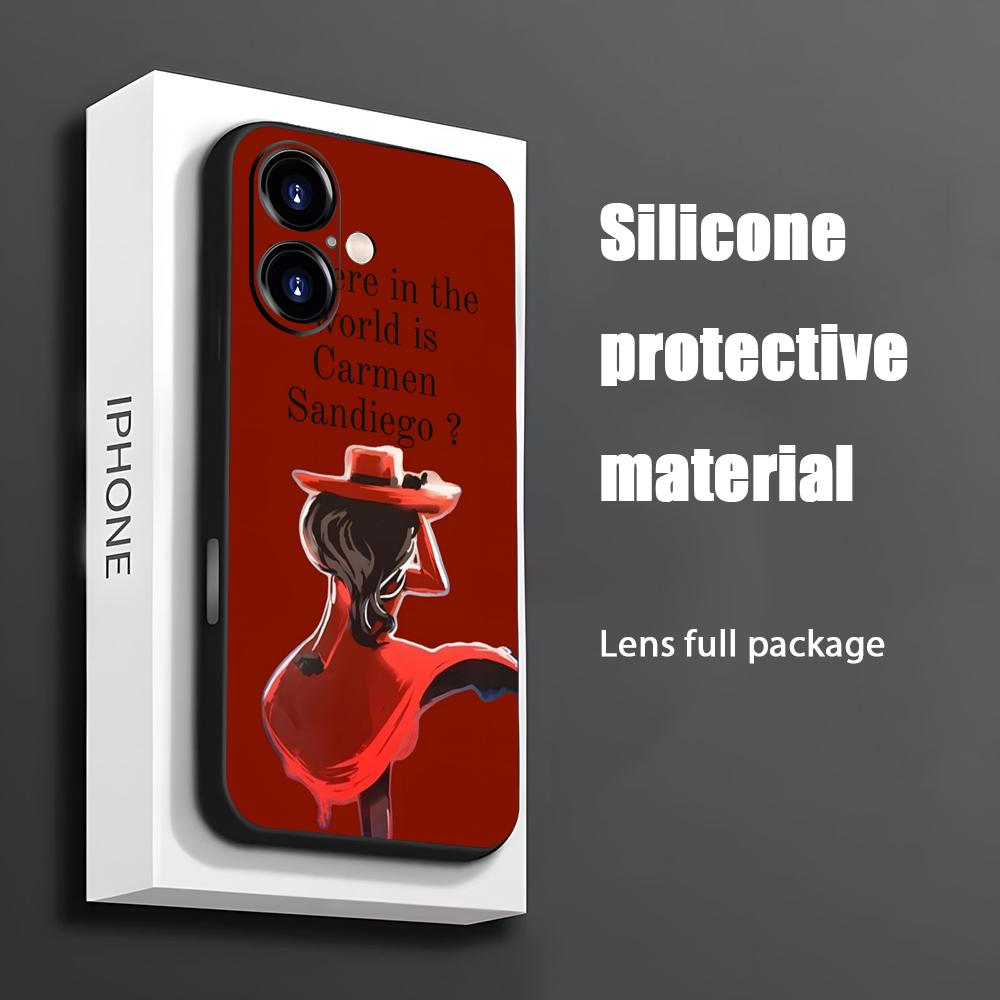 Phone Cases Otterbox - 핫 카르멘 샌디에고 만화 캐릭터 아이폰