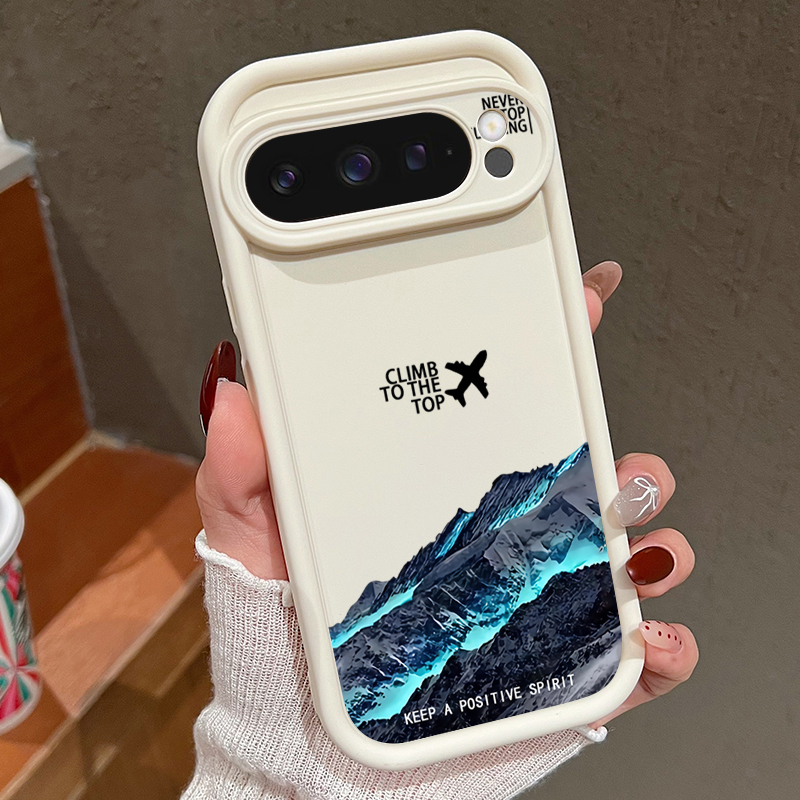 Phone Cases Pixel 9A - 비행기 눈산 패턴 폰 케이스 구글