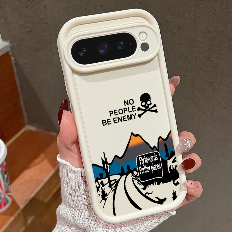 Phone Cases Pixel 9A - 산악 도로 패턴 휴대폰 케이스 (구글