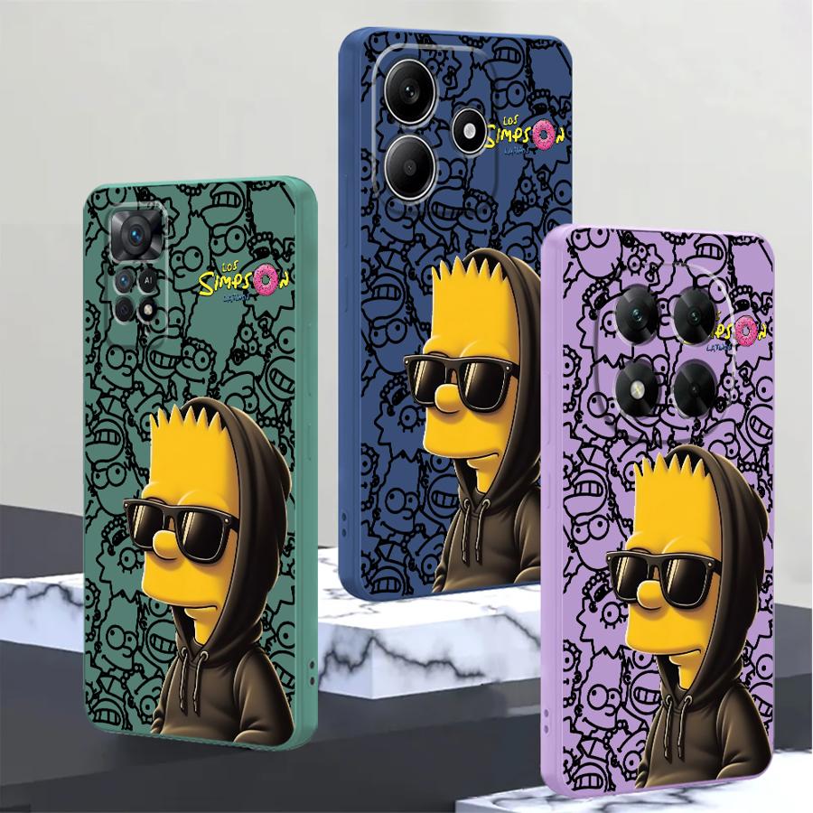 Phone Cases Xiaomi - 심슨 가족 멋진 바트 케이스 (샤오미