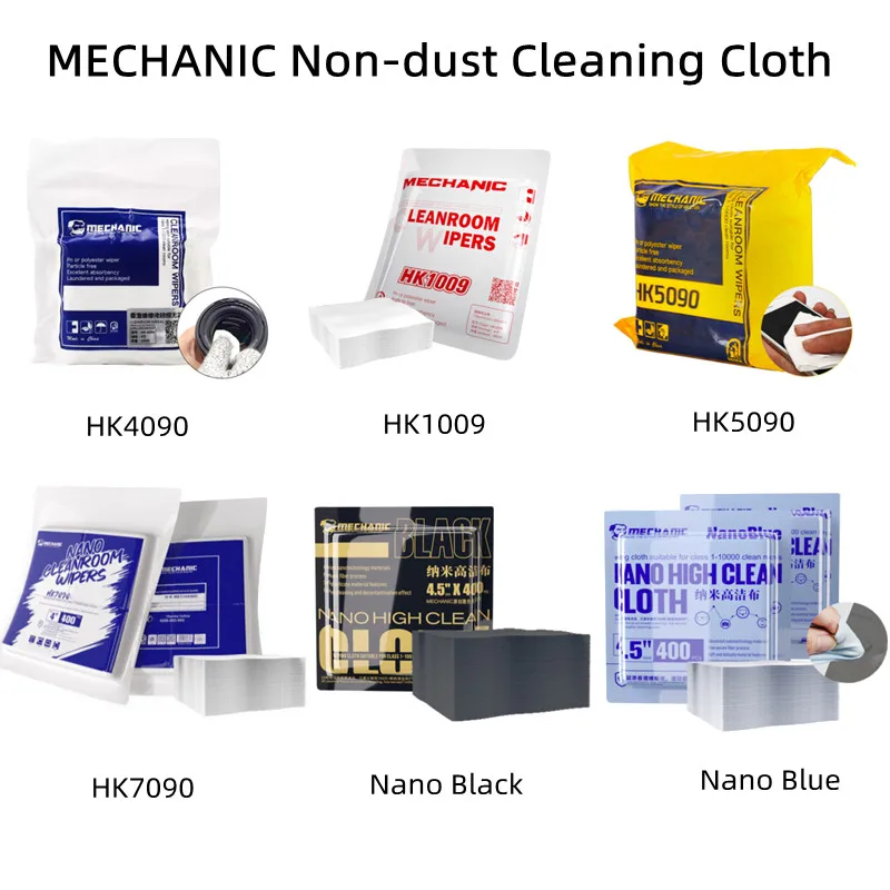 Phone Cases Rubber - MECHANIC 나노 청소 천 잔류물 없음