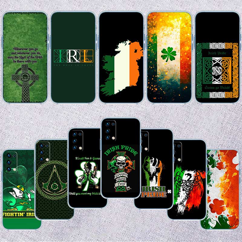 Phone Cases Ireland - HY13 아일랜드 아일랜드 국기 투명 전화