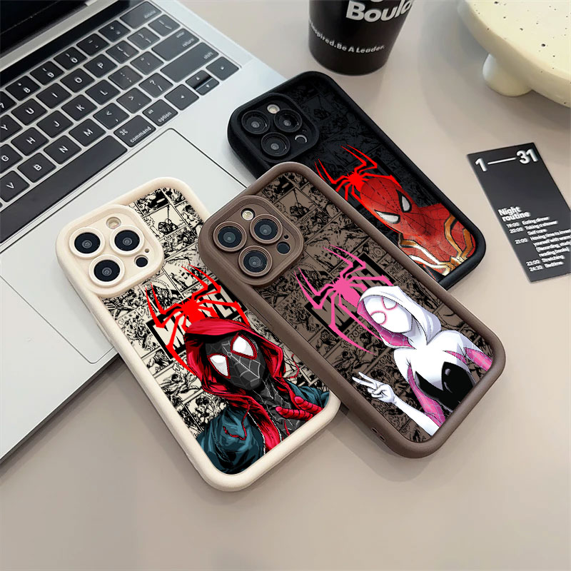 스파이더맨 마일즈 모랄레스 그웬 마블 코믹스 케이스 애 - Phone Cases Iphone 17 리뷰 및 가격