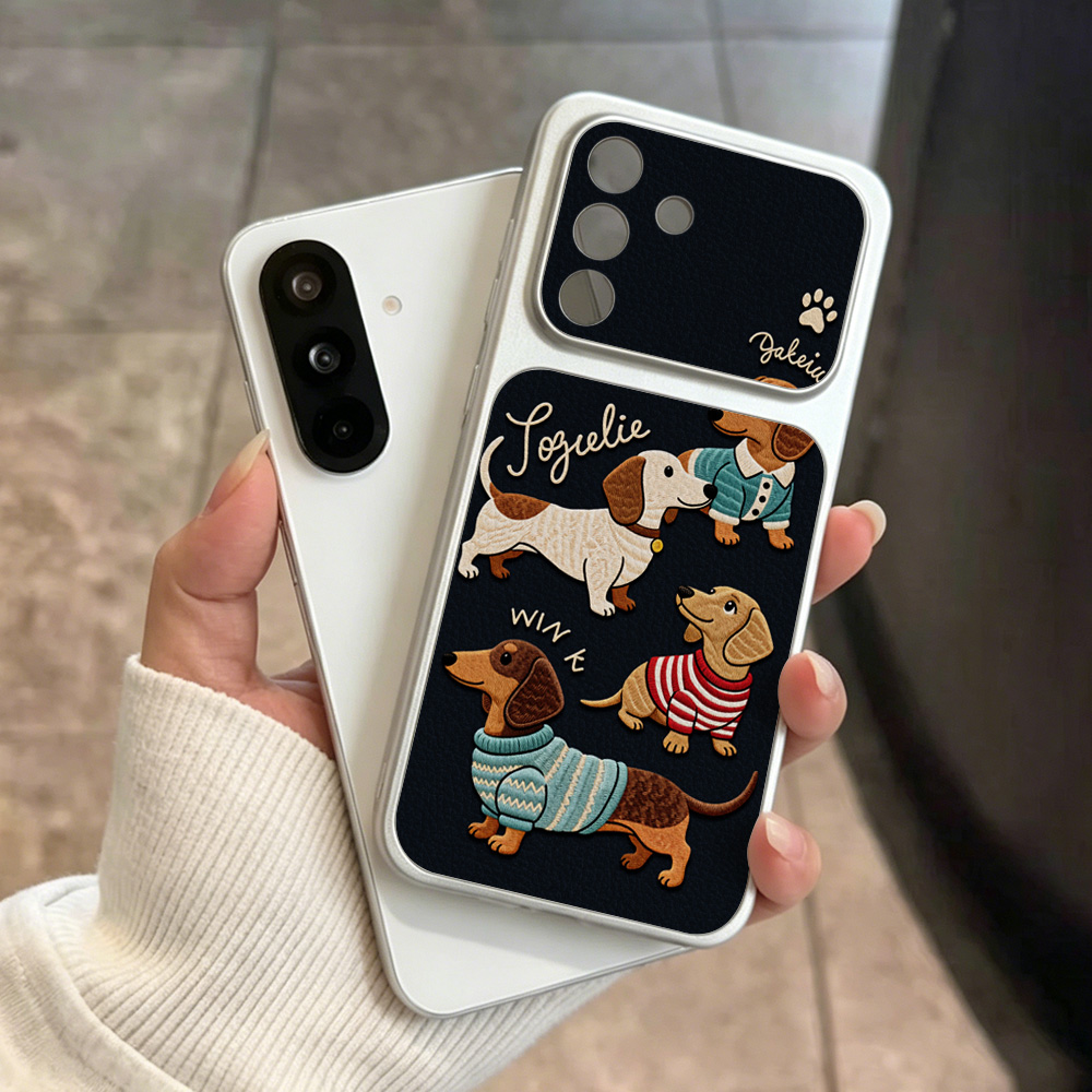 만화 닥스훈트 휴대폰 케이스 삼성 A56 A55 A57 - Phone Cases With Loop 리뷰 및 가격