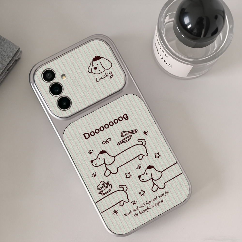 만화 닥스훈트 휴대폰 케이스 삼성 A56 A55 A57 - Phone Cases With Loop 리뷰 및 가격