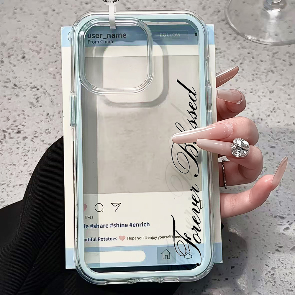 포에버 블레스드 심플 클리어 폰 케이스 아이폰 17 1 - Phone Cases Otterbox 리뷰 및 가격