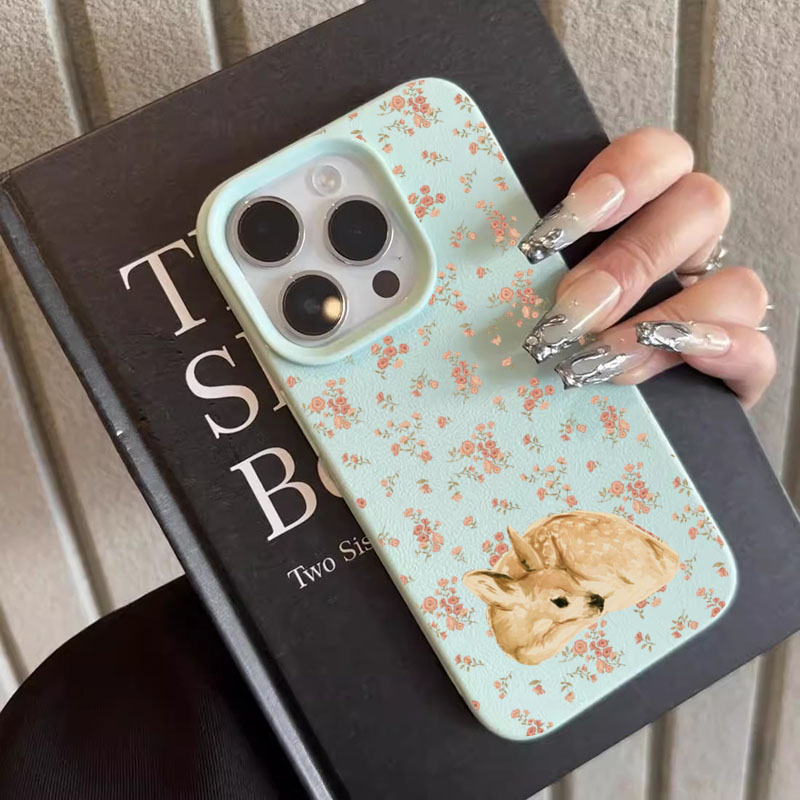 귀여운 사슴과 꽃무늬 디자인의 리치 폰 케이스 (아이폰 - Phone Cases Otterbox 리뷰 및 가격