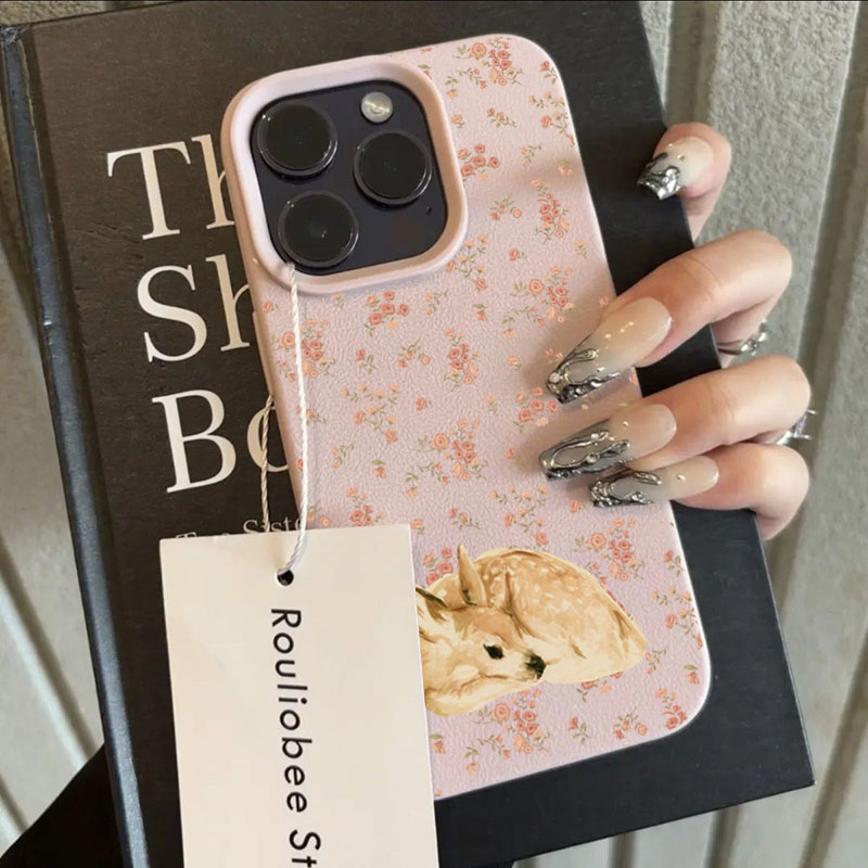 귀여운 사슴과 꽃무늬 디자인의 리치 폰 케이스 (아이폰 - Phone Cases Otterbox 리뷰 및 가격