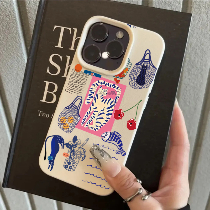 귀여운 체리 고양이 프린트 아이폰 17 에어 XR XS - Phone Cases Otterbox 리뷰 및 가격