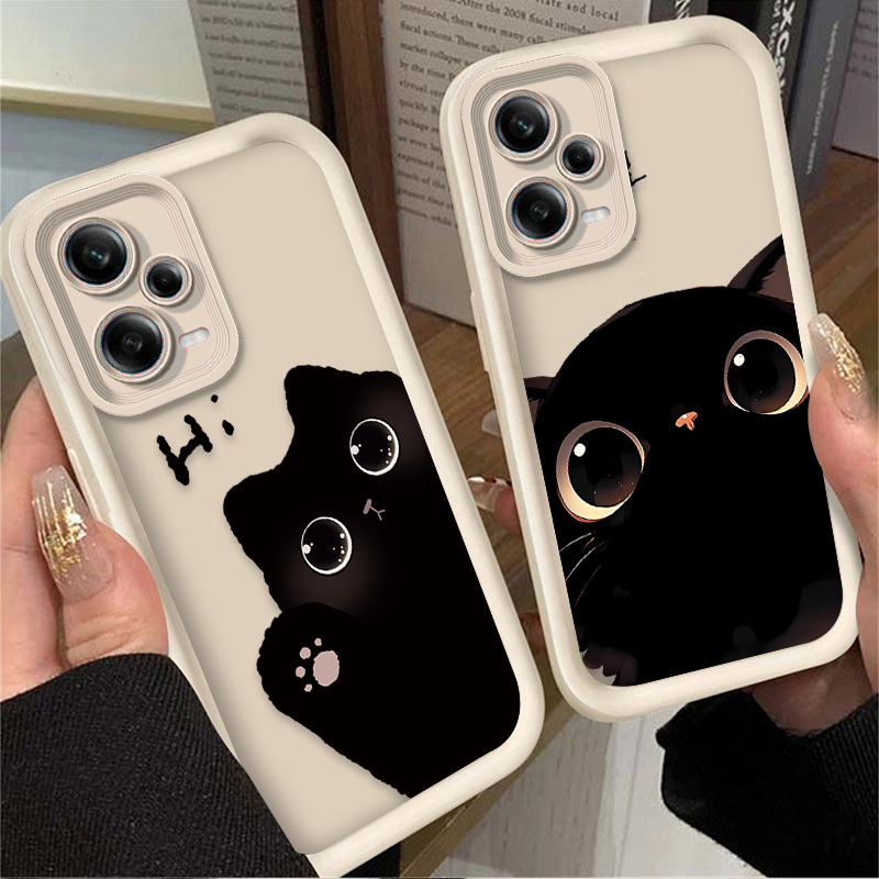 귀여운 큰 눈 고양이 폰 케이스 (샤오미 레드미 노트  - Phone Cases Xiaomi 리뷰 및 가격