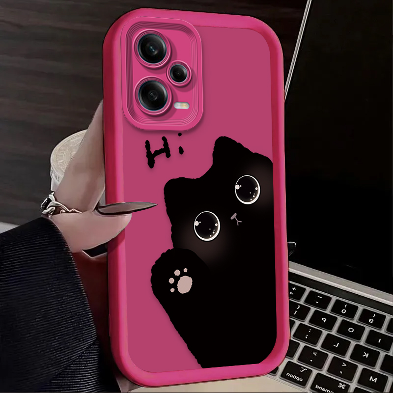 귀여운 큰 눈 고양이 폰 케이스 (샤오미 레드미 노트  - Phone Cases Xiaomi 리뷰 및 가격