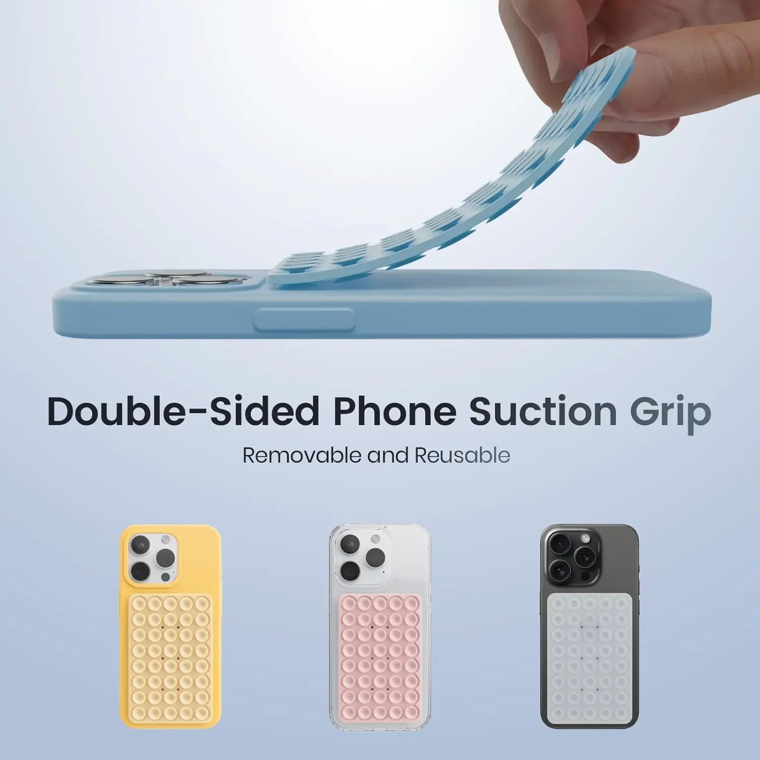 양면 흡착식 휴대폰 거치대, 실리콘 흡착식 휴대폰 케이 - Phone Cases Rubber 리뷰 및 가격