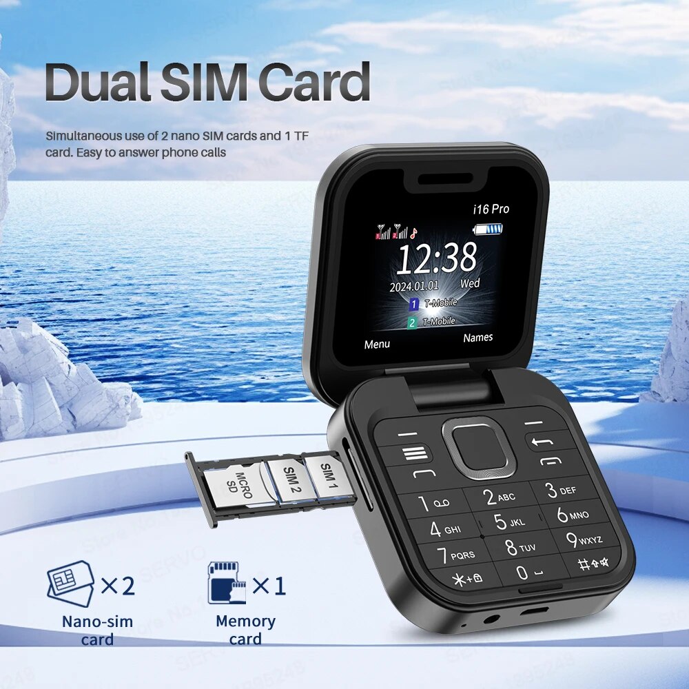 서보 I16 프로 미니 폴드 휴대 전화 2G GSM 듀 - Phone Cases Verizon 리뷰 및 가격