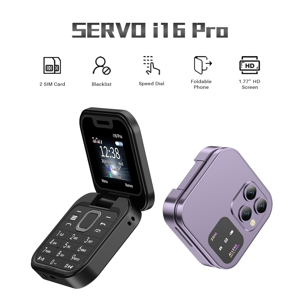 SERVO 2025 신형 미니 플립 휴대폰 FM 라디오 - Phone Cases Verizon 리뷰 및 가격
