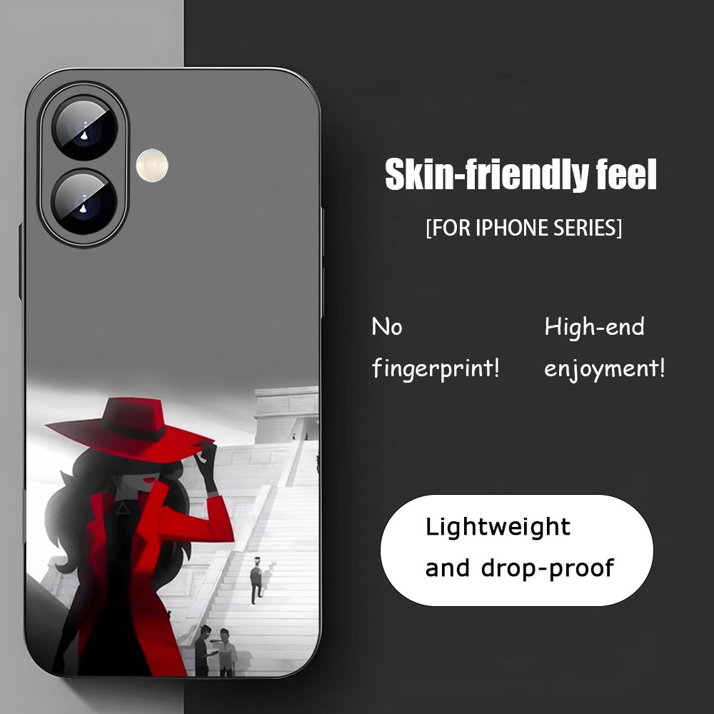 핫 카르멘 샌디에고 만화 캐릭터 아이폰 16 15 14 - Phone Cases Otterbox 리뷰 및 가격