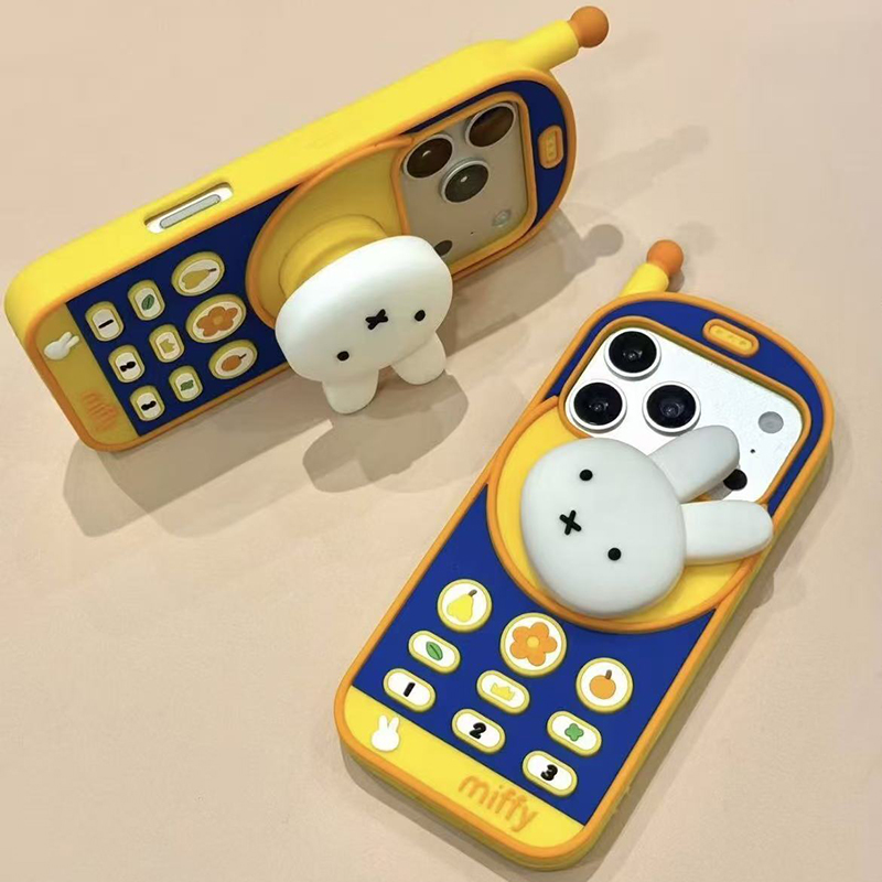 귀여운 미피 레트로 브릭 모바일 폰 케이스 아이폰17  - Phone Cases Rubber 리뷰 및 가격