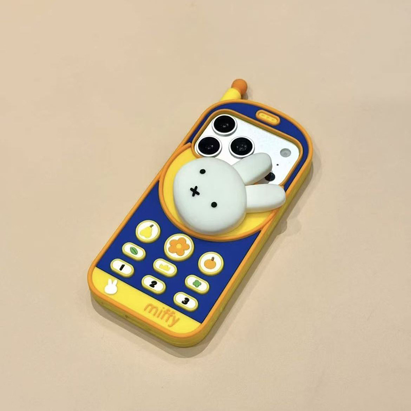 귀여운 미피 레트로 브릭 모바일 폰 케이스 아이폰17  - Phone Cases Rubber 리뷰 및 가격