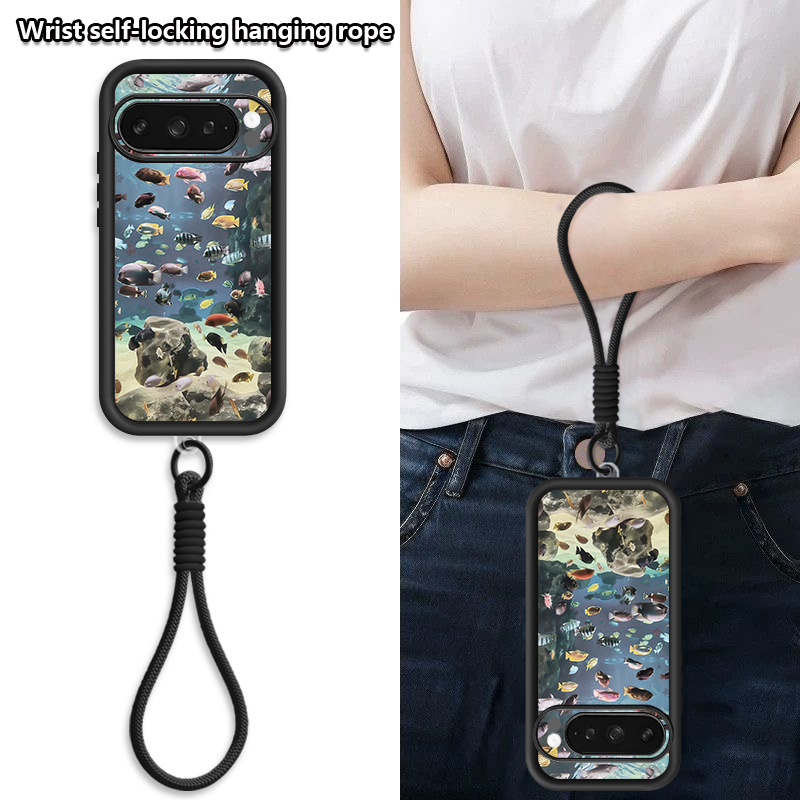 바다거북 프린트 손목 스트랩 끈 케이스 (구글 픽셀 1 - Phone Cases Pixel 9A 리뷰 및 가격