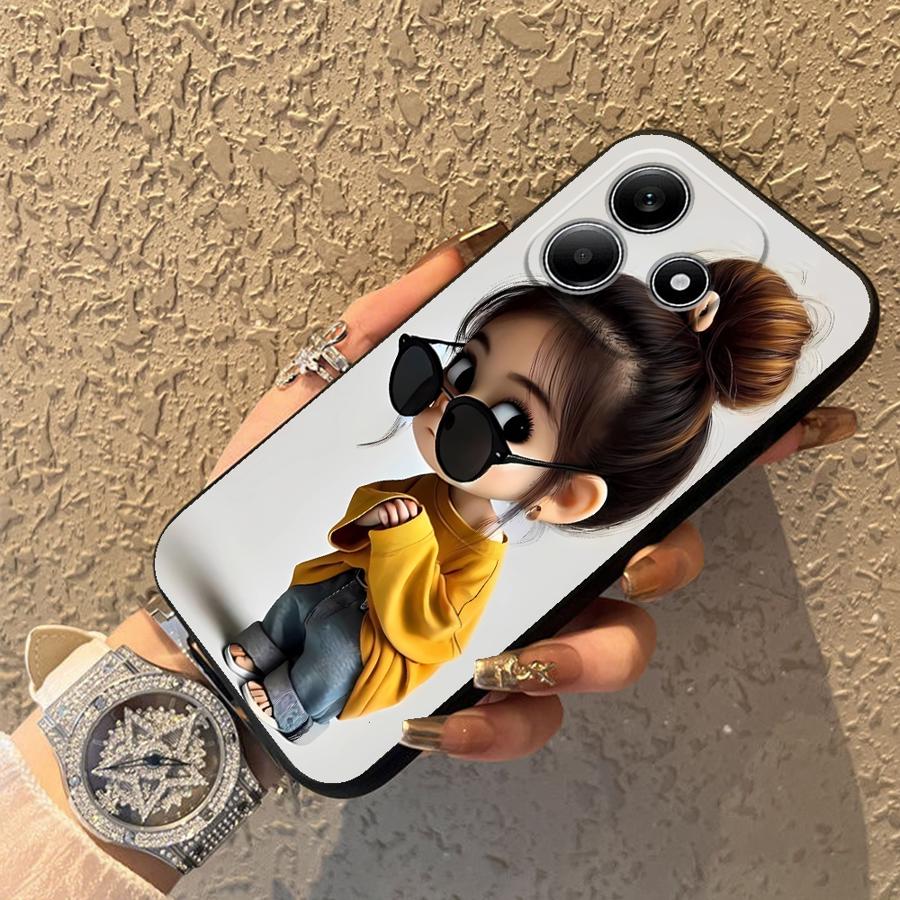 만화 소녀 패턴 푼다 폰 커버 케이스 (샤오미 레드미  - Phone Cases Xiaomi 리뷰 및 가격