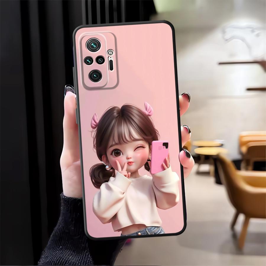 만화 소녀 패턴 푼다 폰 커버 케이스 (샤오미 레드미  - Phone Cases Xiaomi 리뷰 및 가격