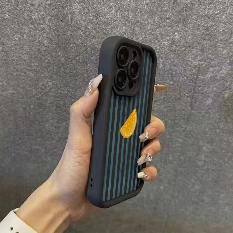 줄무늬 레몬 슬라이스 패턴 아이폰 17 16 15 14 - Phone Cases Otterbox 리뷰 및 가격