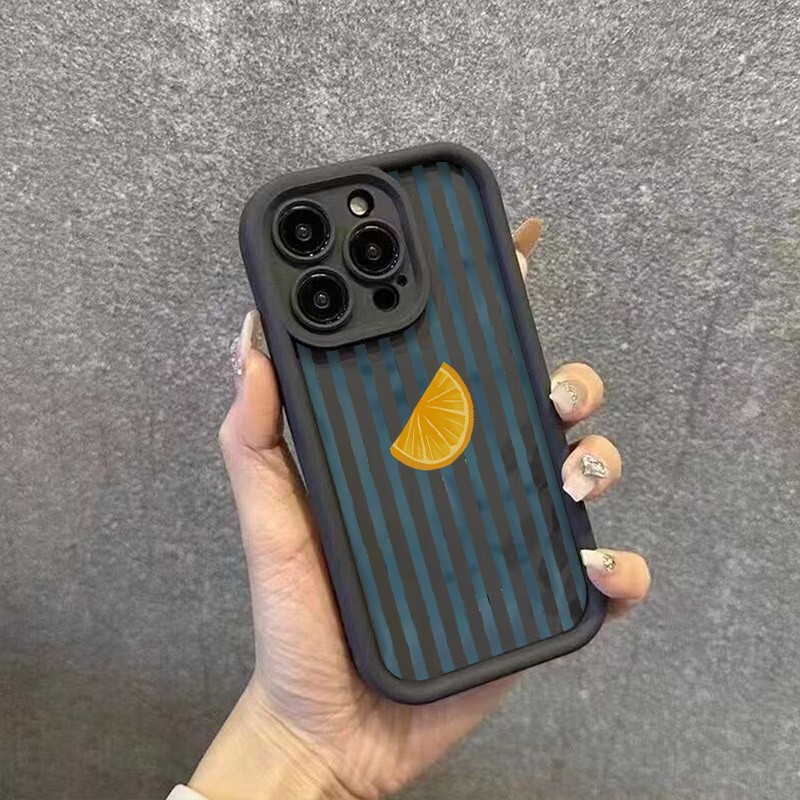 줄무늬 레몬 슬라이스 패턴 아이폰 17 16 15 14 - Phone Cases Otterbox 리뷰 및 가격