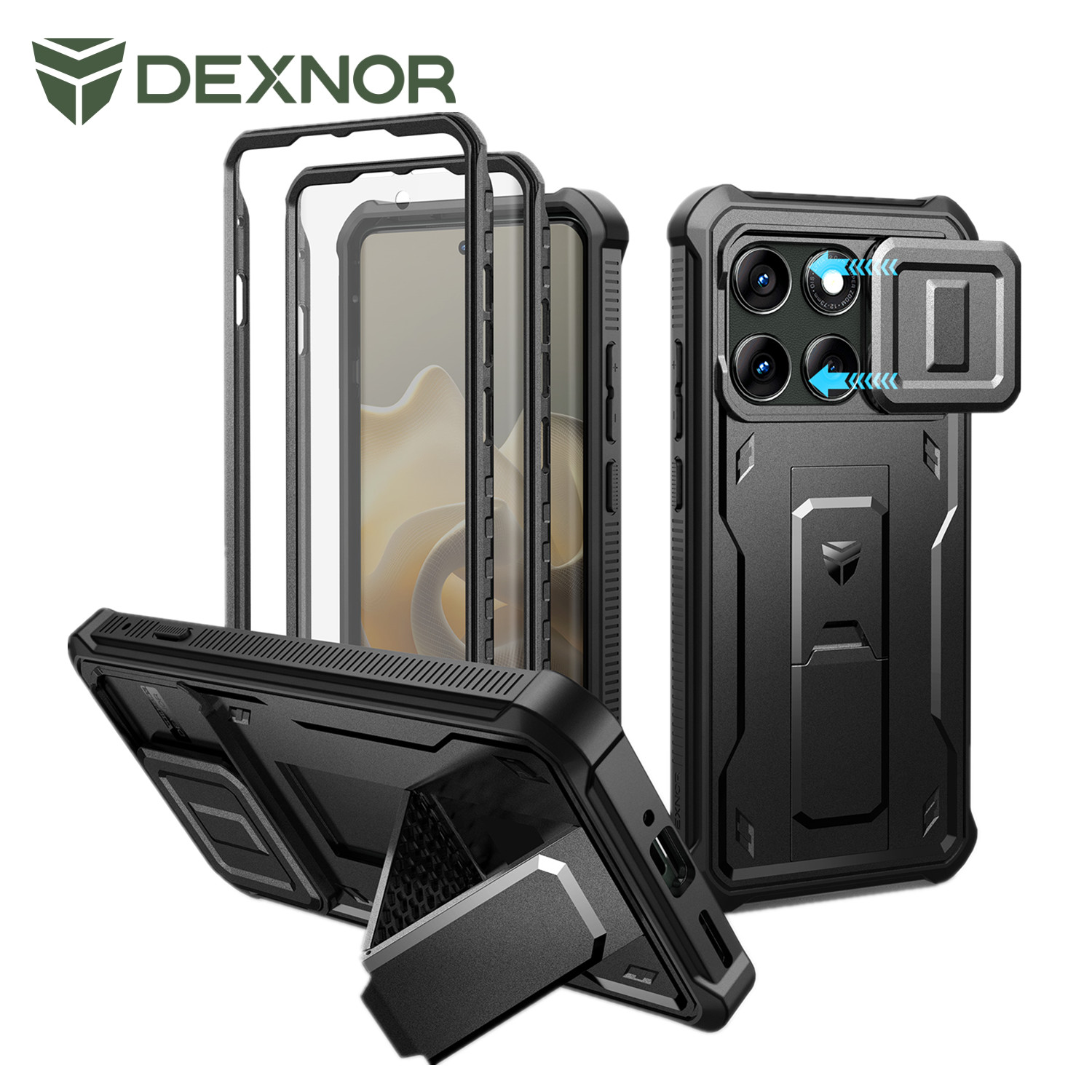 모토로라 모토 엣지 2025 킥스탠드 케이스, 내장형  - Phone Cases Motorola Edge 2025 리뷰 및 가격