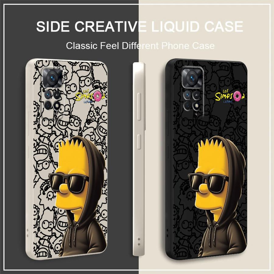 심슨 가족 멋진 바트 케이스 (샤오미 레드미 노트 15 - Phone Cases Xiaomi 리뷰 및 가격