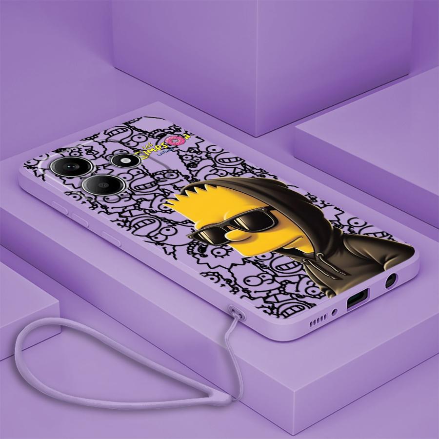 심슨 가족 멋진 바트 케이스 (샤오미 레드미 노트 15 - Phone Cases Xiaomi 리뷰 및 가격