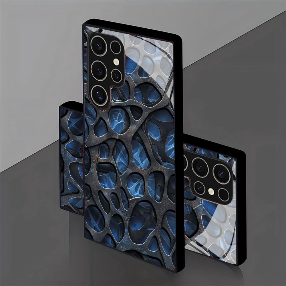 시원한 블루 허니콤 글래스 폰 케이스 삼성 갤럭시 S2 - Phone Cases Blue 리뷰 및 가격
