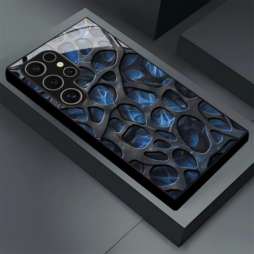 시원한 블루 허니콤 글래스 폰 케이스 삼성 갤럭시 S2 - Phone Cases Blue 리뷰 및 가격