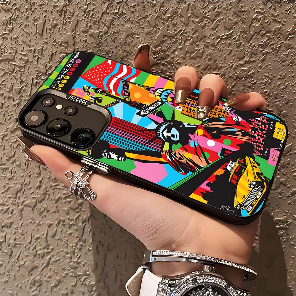 뉴욕시 테마 컬러풀 실버 케이스 (삼성 갤럭시 S26  - Phone Cases York 리뷰 및 가격