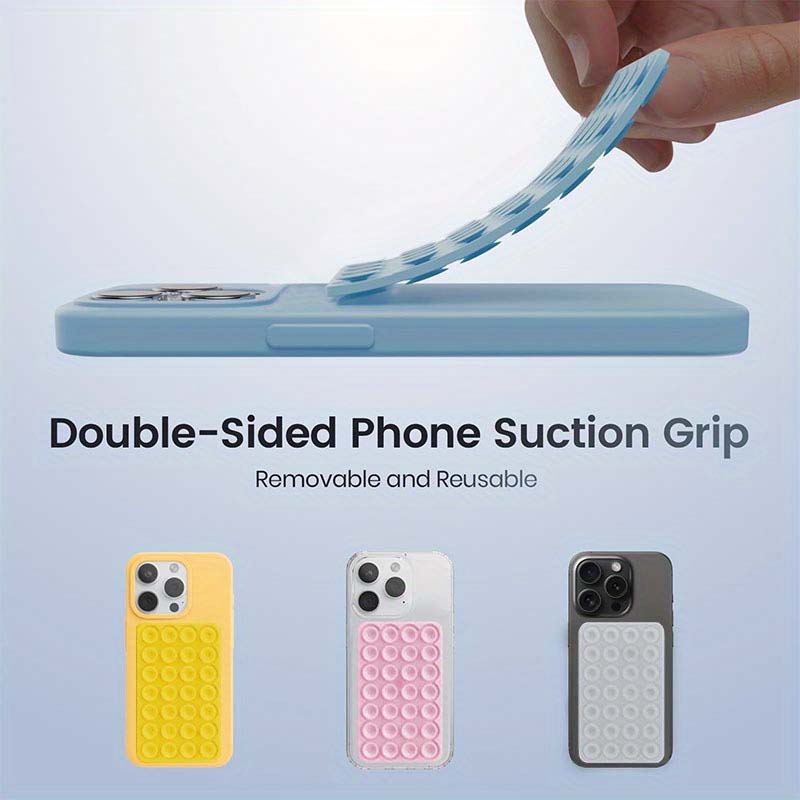 강력한 양면 논핸드 그립이 있는 실리콘 흡착판 휴대폰  - Phone Cases Rubber 리뷰 및 가격