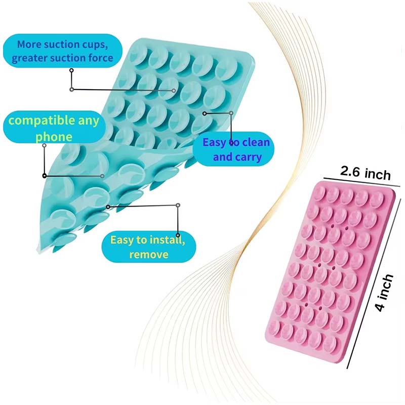 강력한 양면 논핸드 그립이 있는 실리콘 흡착판 휴대폰  - Phone Cases Rubber 리뷰 및 가격