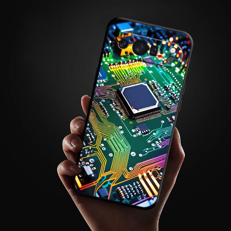 레트로 회로 기판 디자인 펀다 폰 커버 케이스 (구글  - Phone Cases Pixel 9A 리뷰 및 가격