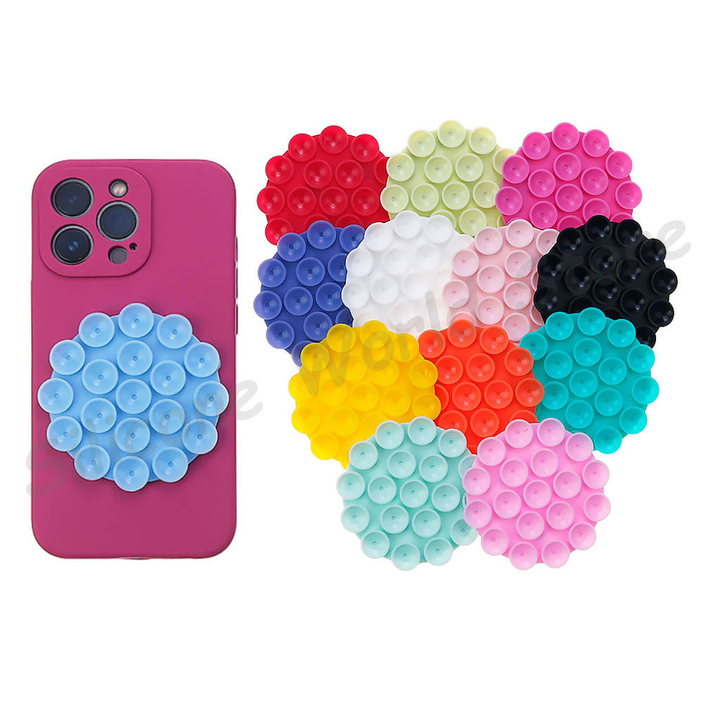 실리콘 세계 라운드 실리콘 흡입 컵 휴대 전화 고정 브 - Phone Cases Rubber 리뷰 및 가격