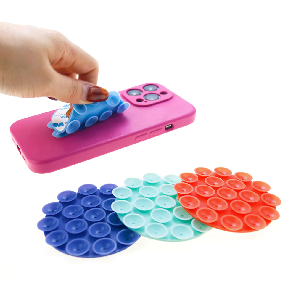 실리콘 세계 라운드 실리콘 흡입 컵 휴대 전화 고정 브 - Phone Cases Rubber 리뷰 및 가격