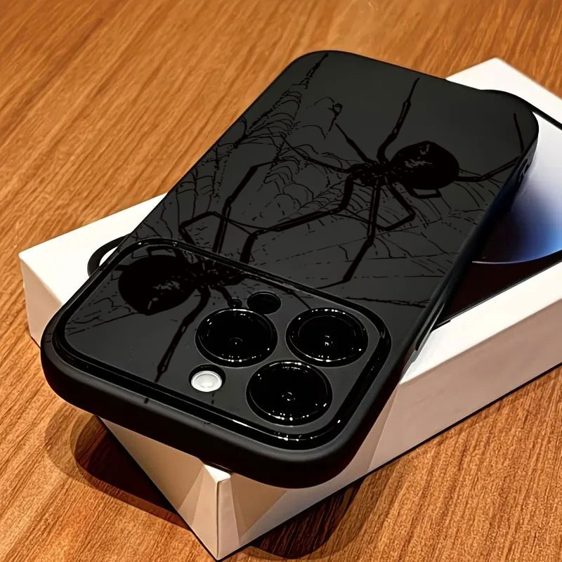 멋진 블랙 스파이더 패턴 아이폰 11 12 13 14  - Phone Cases Otterbox 리뷰 및 가격