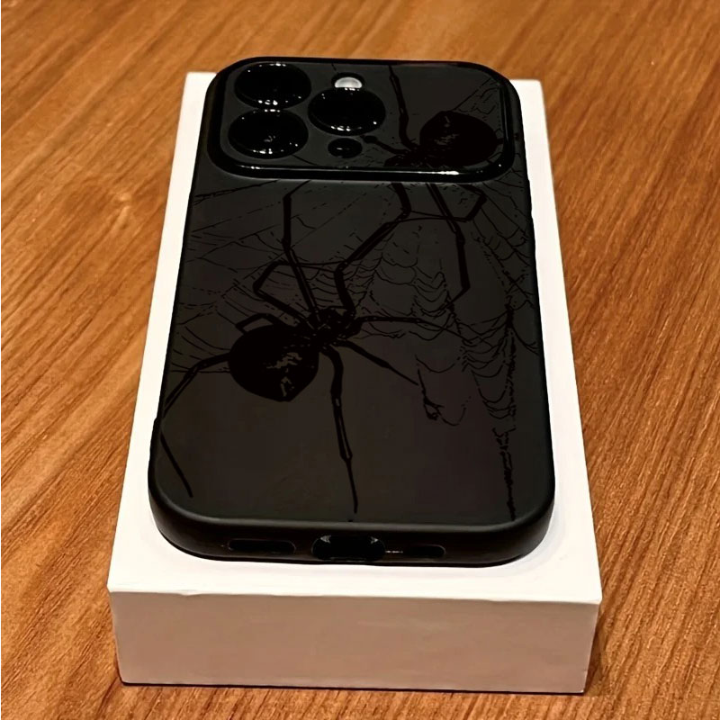 멋진 블랙 스파이더 패턴 아이폰 11 12 13 14  - Phone Cases Otterbox 리뷰 및 가격